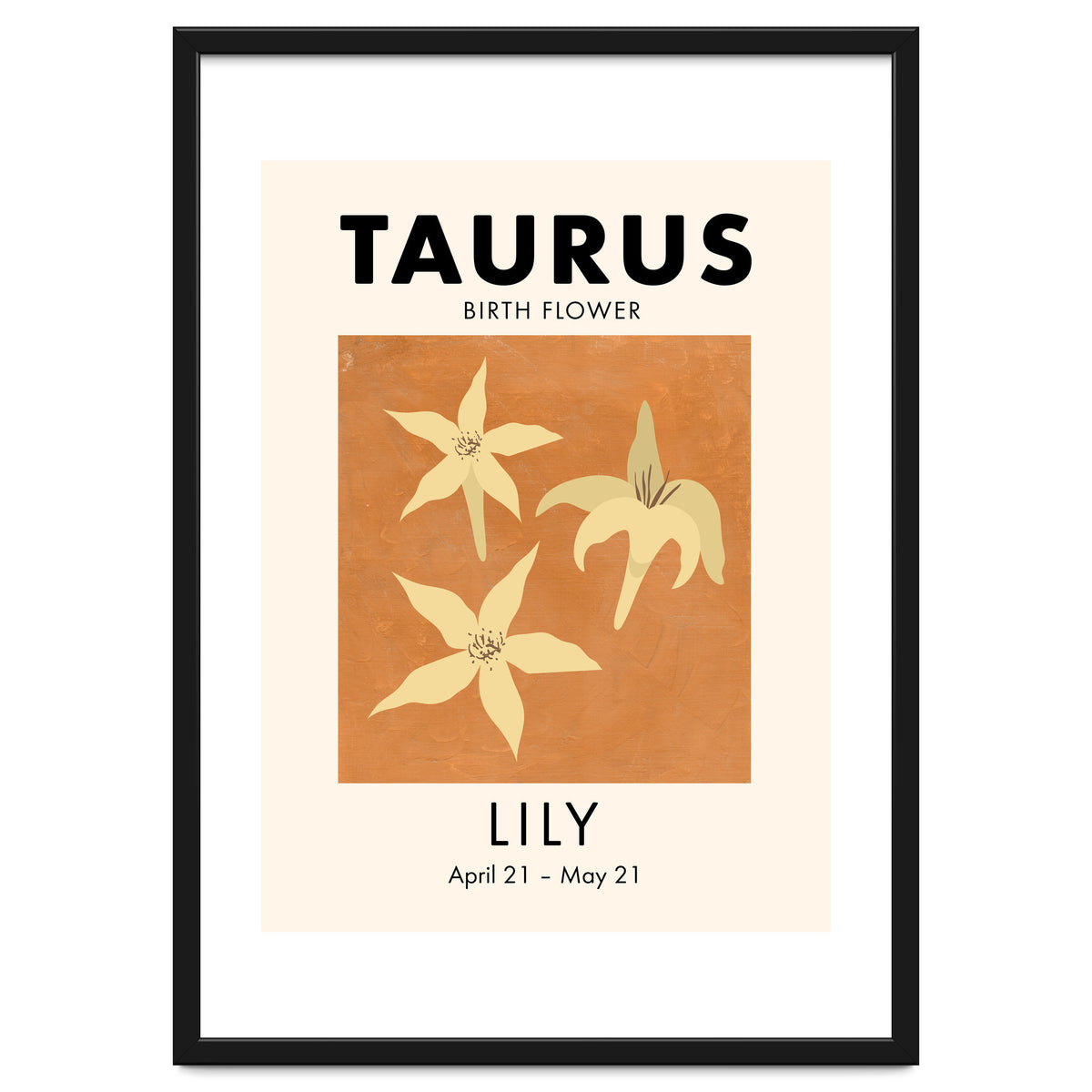 Taurus Birth Flower Lily