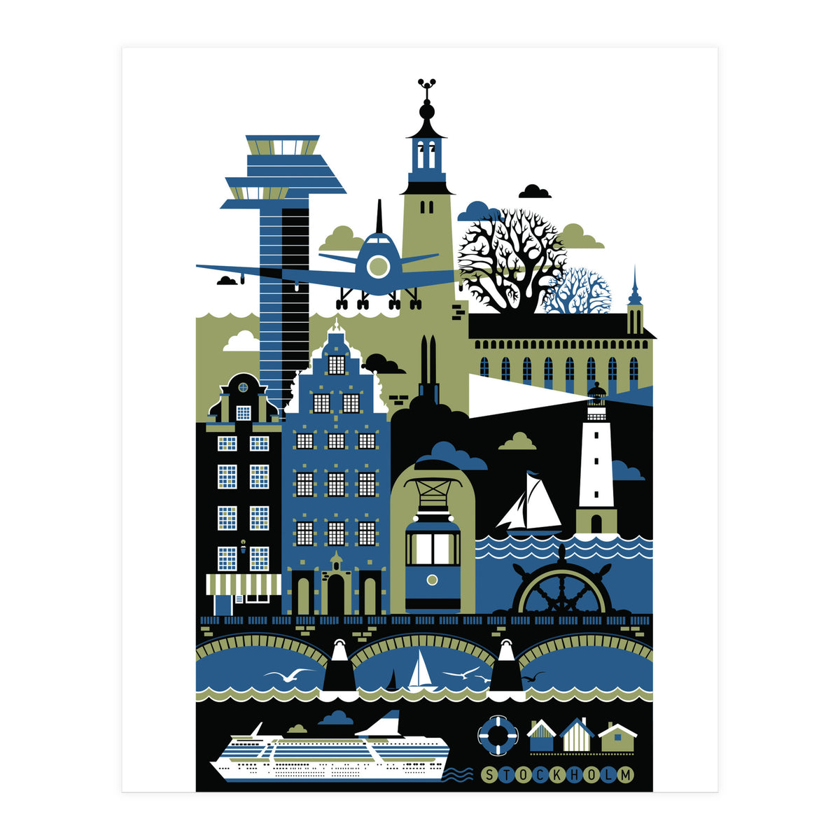 Stockholm (Print Only)