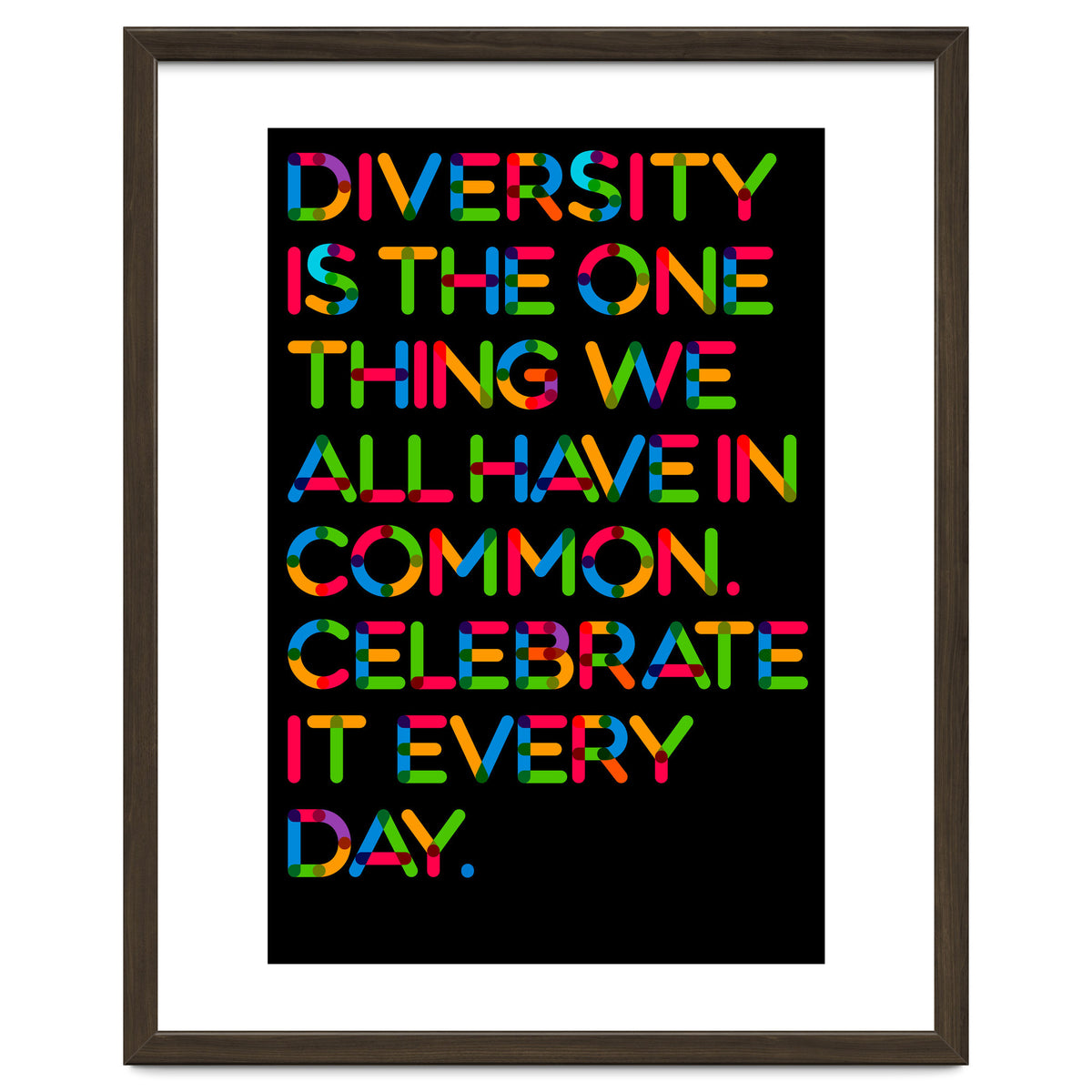 DIVERSITY (black Version)