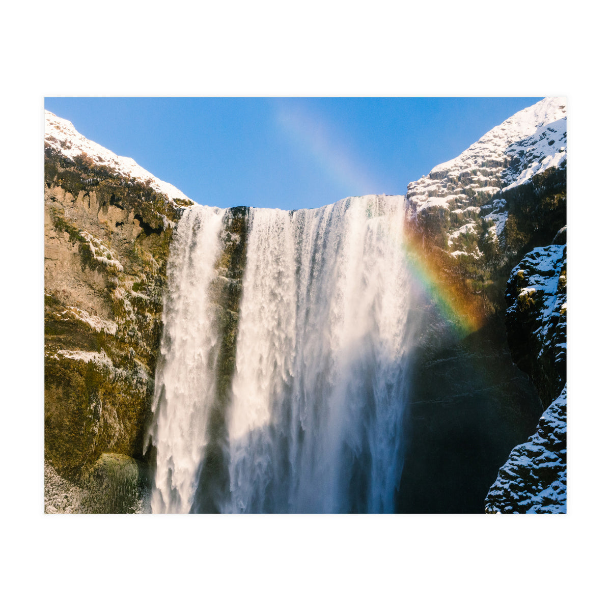 Skogafoss Waterfall Iceland 2 (Print Only)