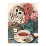 Sweet Little Tea Owl (Print Only) thumbnail