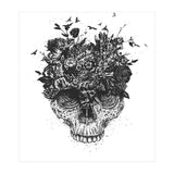 My Head Is A Jungle Bw (Print Only) thumbnail