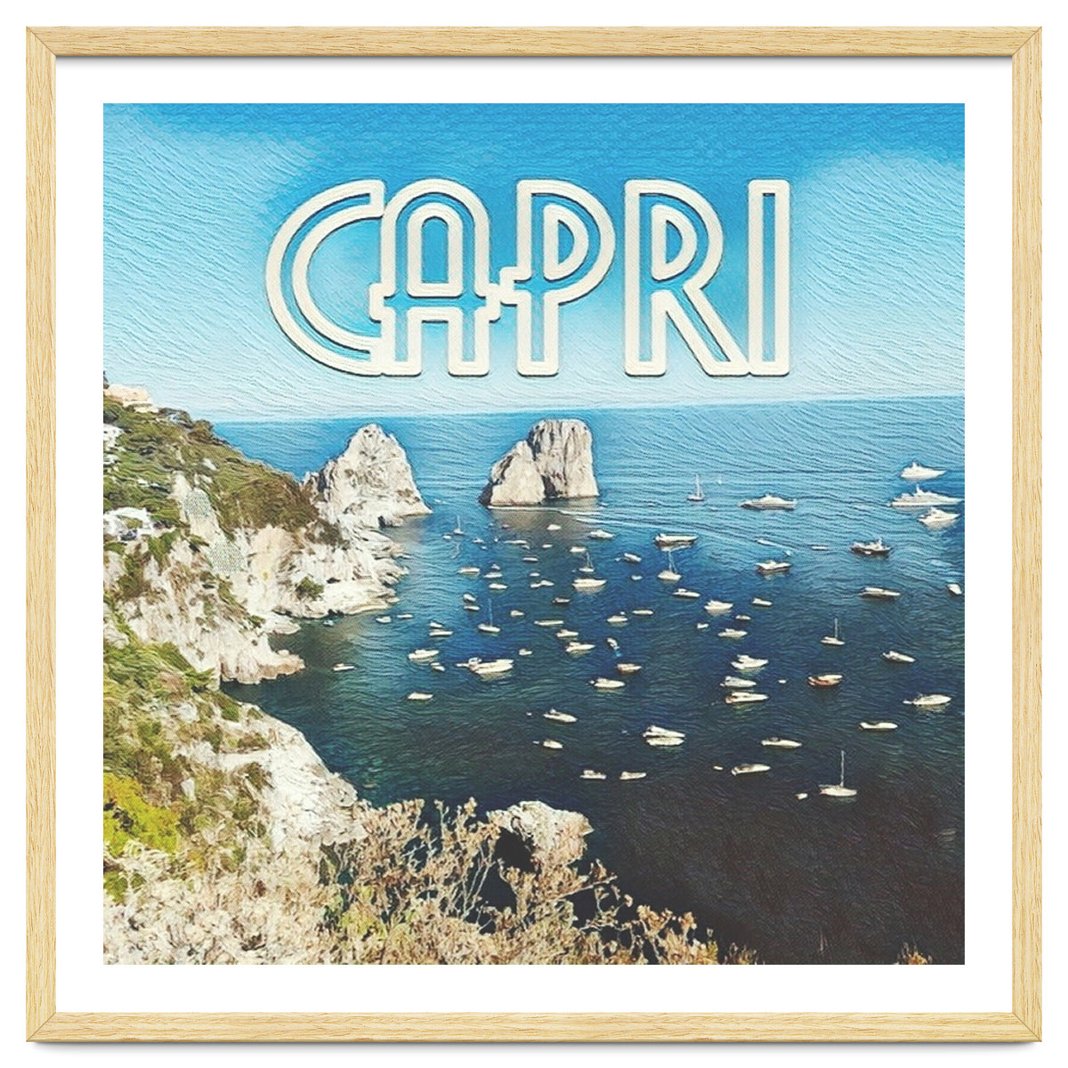 Capri, Italy Vintage Island