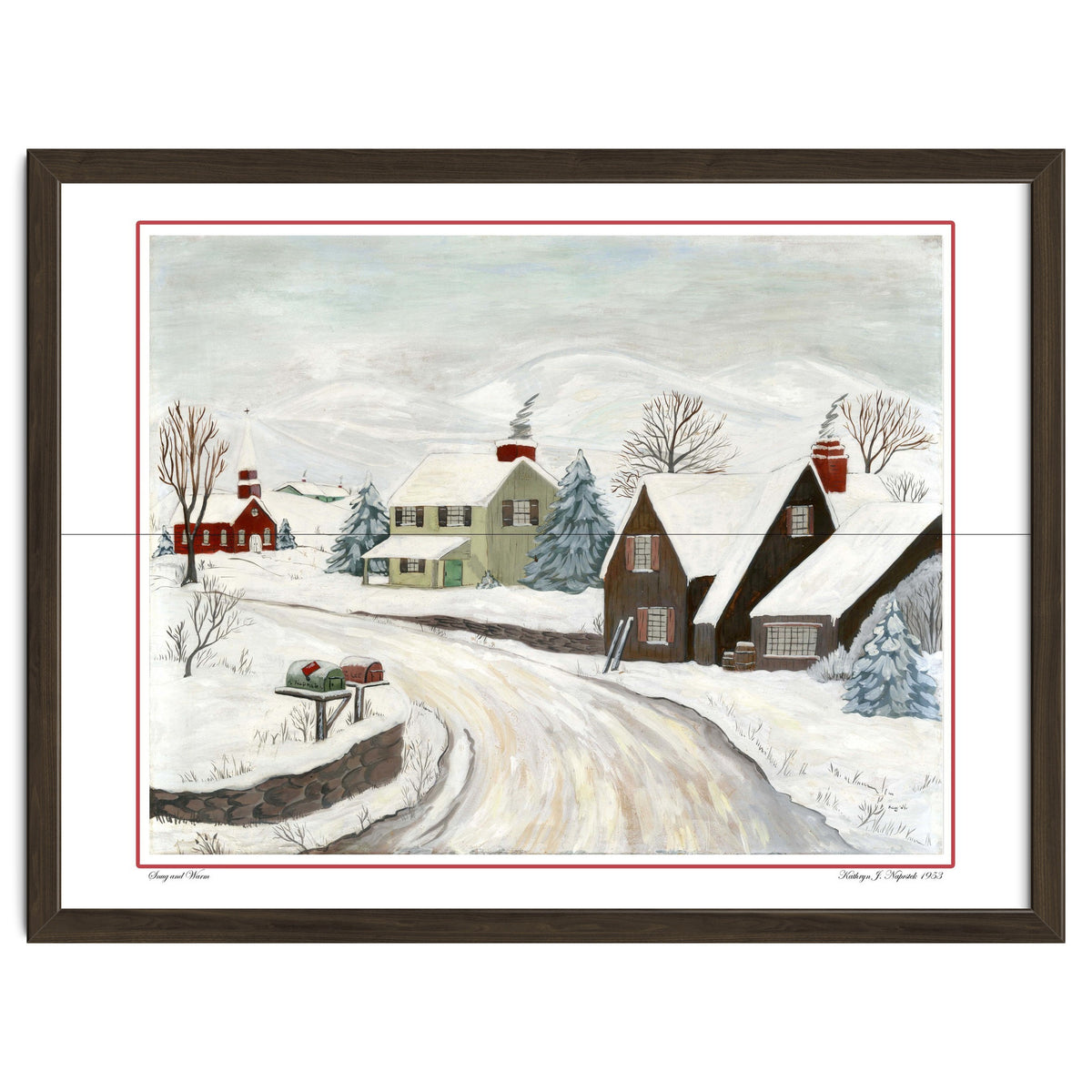 Snug & Warm Watercolor