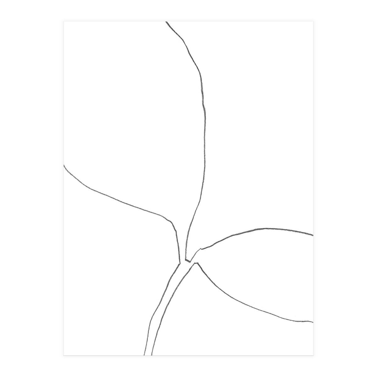 Seedling Leaning Right (Print Only)