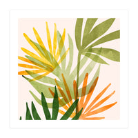 Modern Tropical Abstract Bouquet (Print Only)