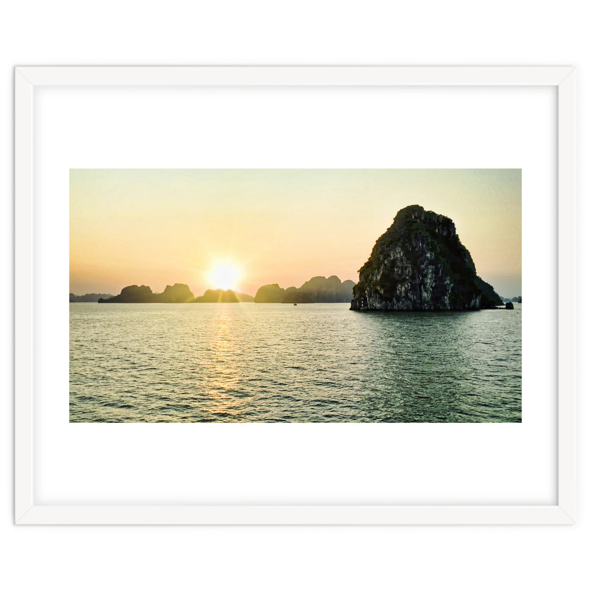 Sunset, Halong Bay
