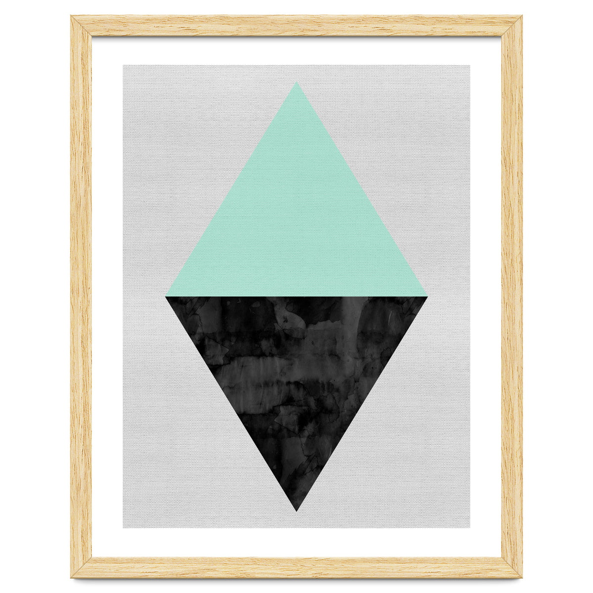 Geometric Watercolor III