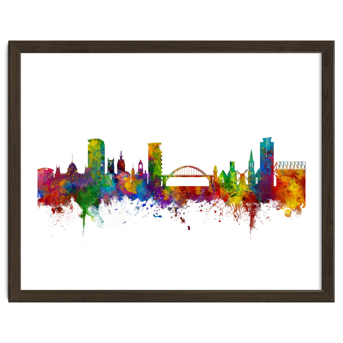 Sunderland England Skyline