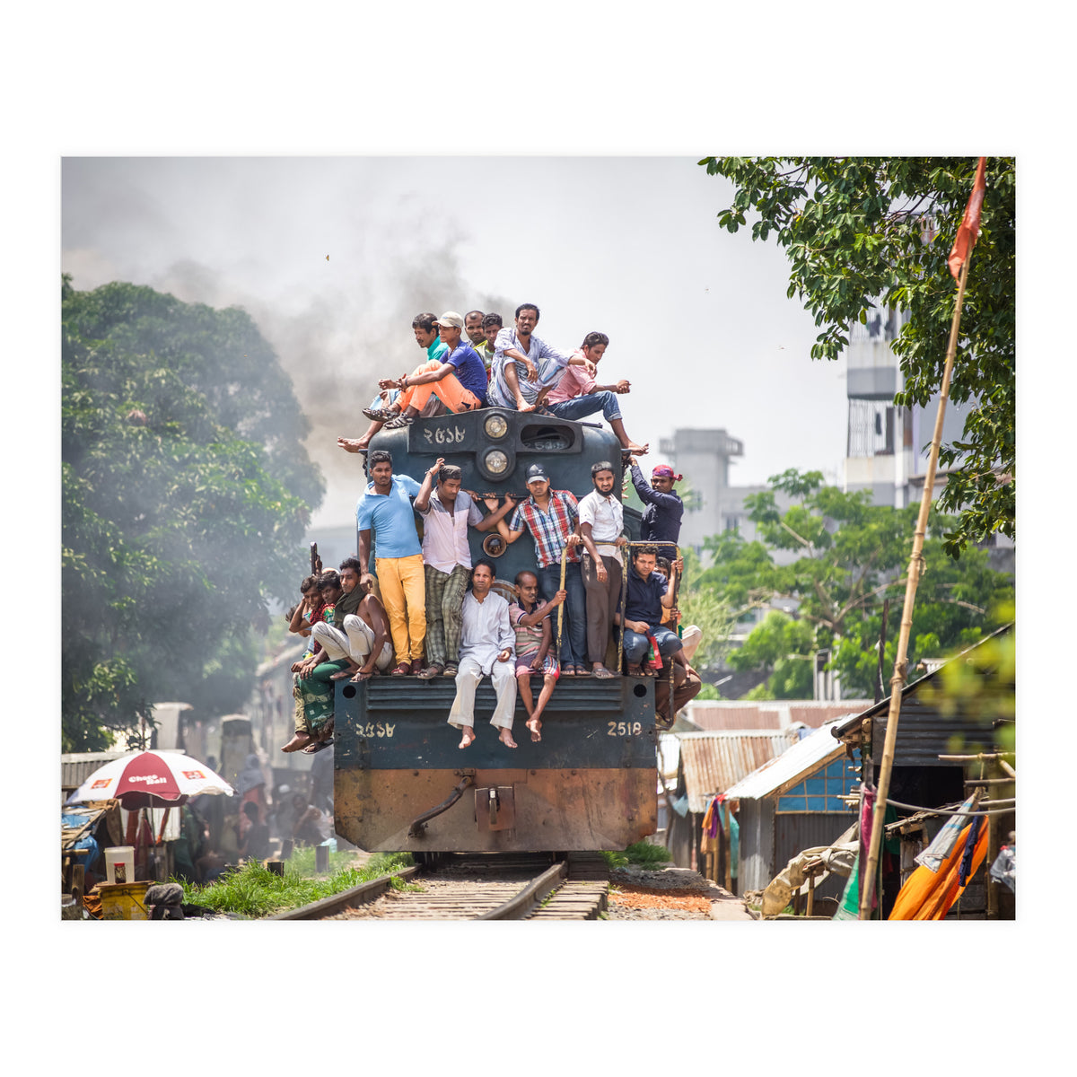 Train in the Kitchen (Print Only)