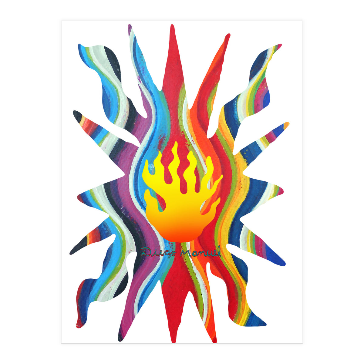 Fuego 31 Copia (Print Only)