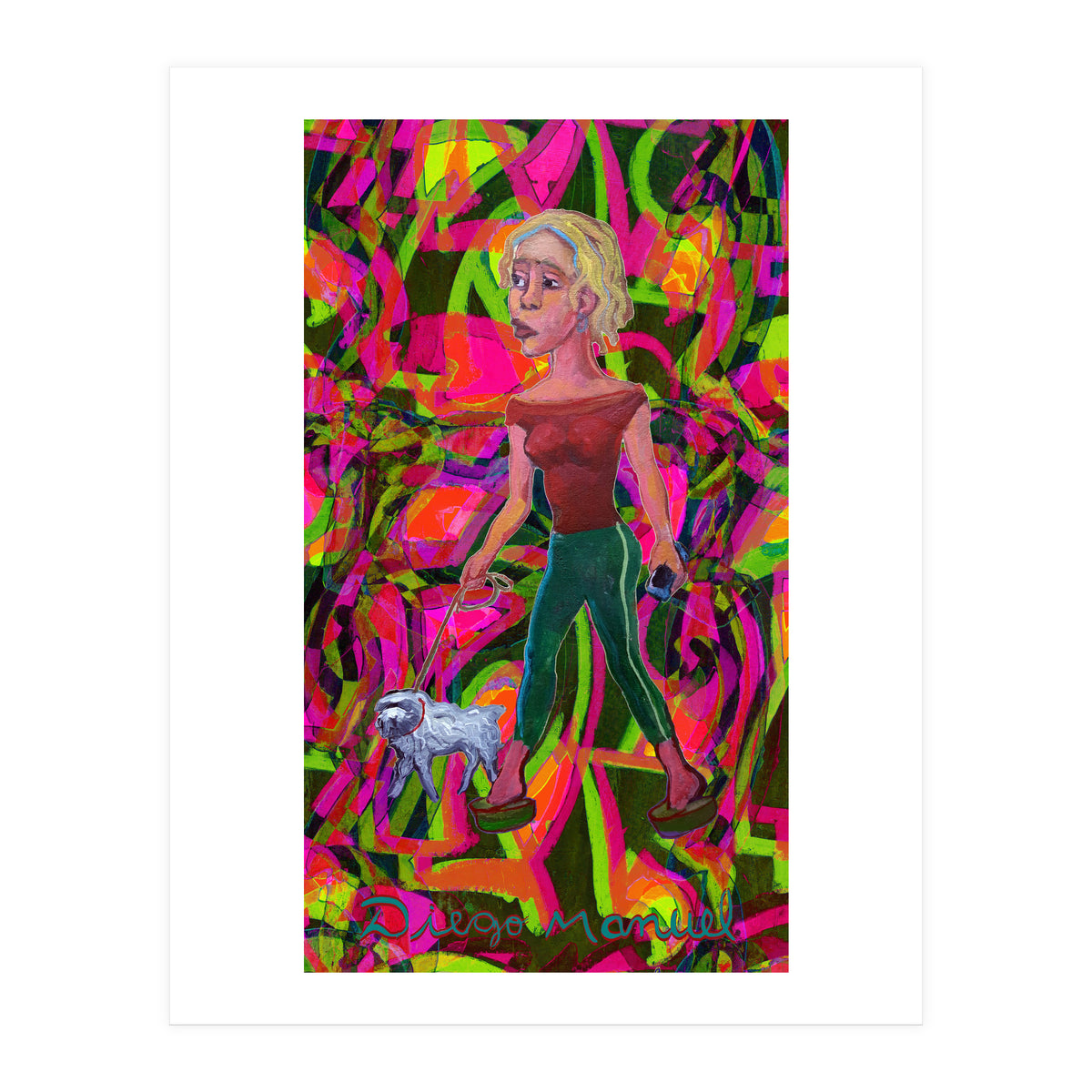 La Chica De Al Lado B (Print Only)