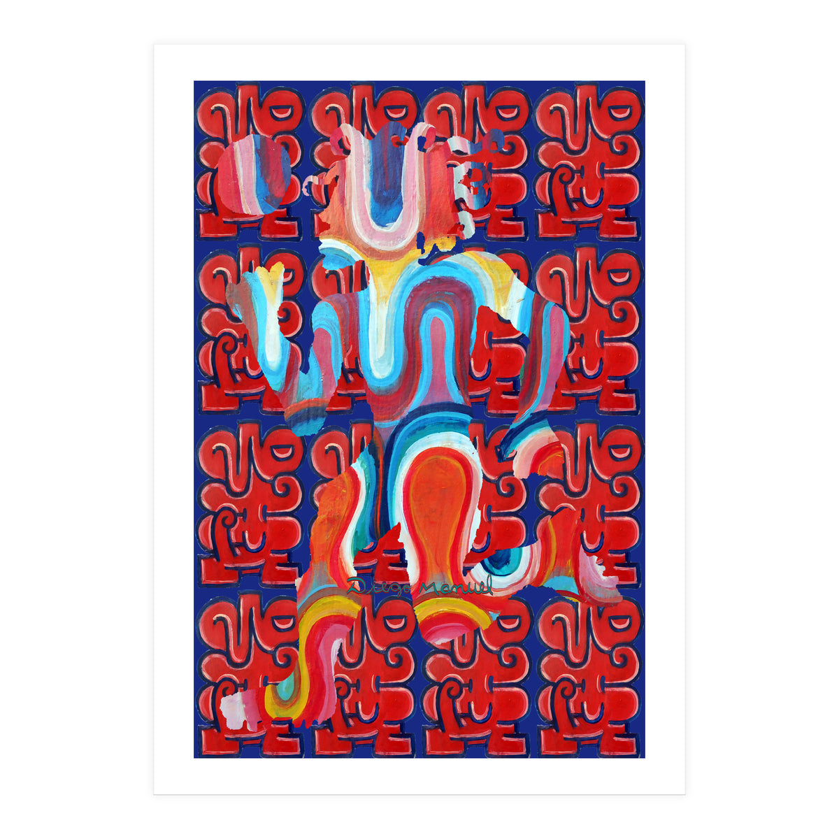 Jugador Nuevo 8 (Print Only)