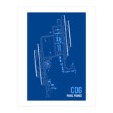Paris CDG Airport Layout (Print Only) thumbnail