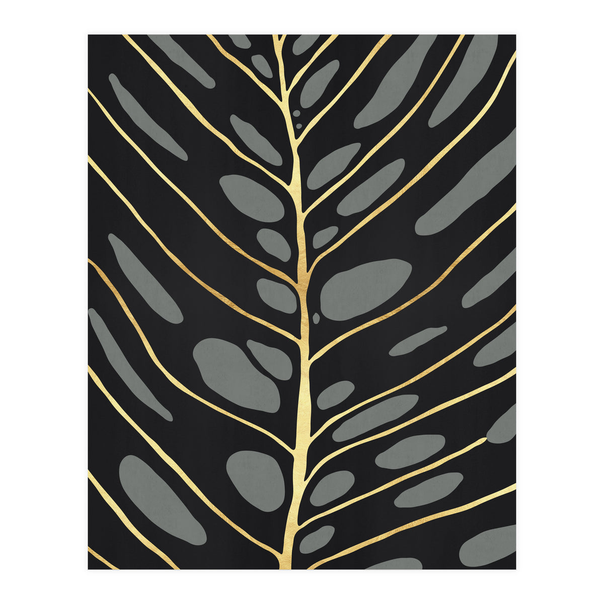 Golden Leaf 05 (Print Only)