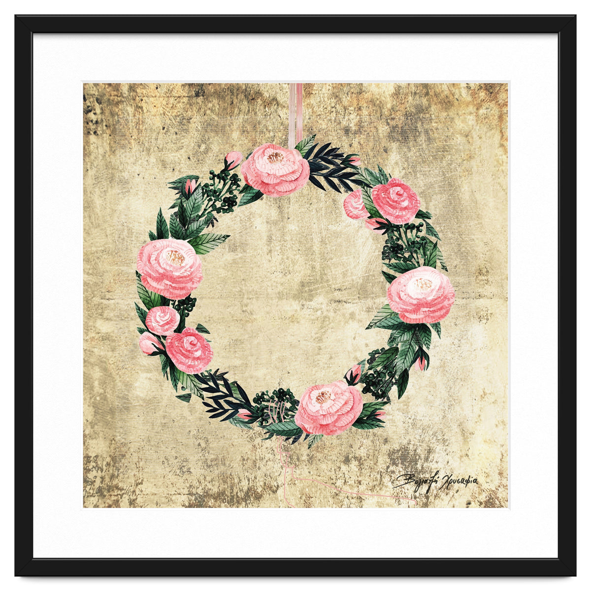 Wreath #Rose Flowers #Royal collection