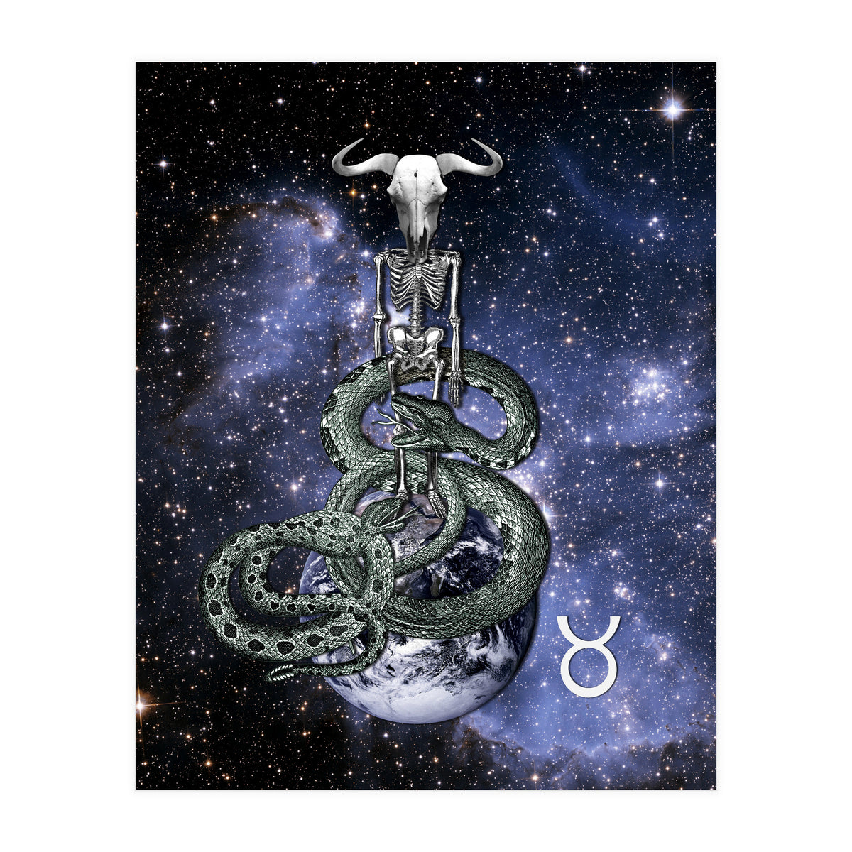 Tauro Zodiac Sign (Print Only)