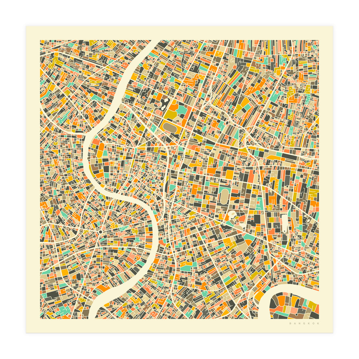 BANGKOK MAP (Print Only)