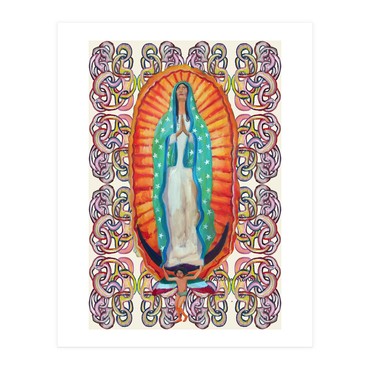 Virgen De Guadalupe 5 (Print Only)