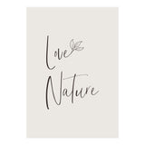 Love nature - minimalist (Print Only) thumbnail