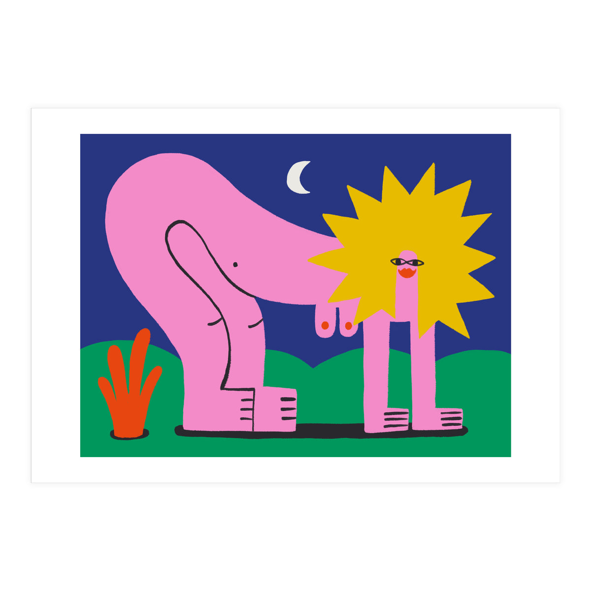 Hear Me Roar Leo (Print Only)