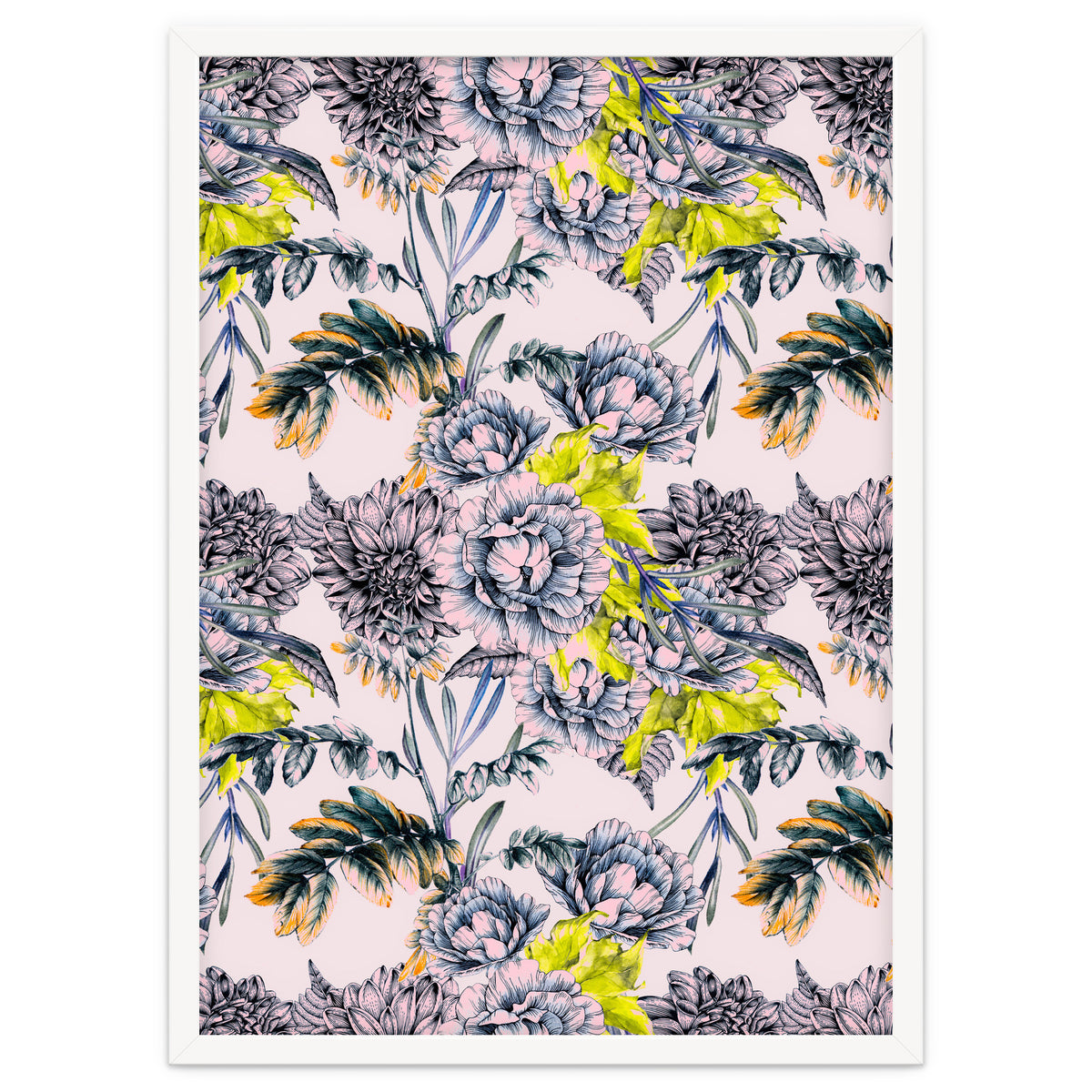 Flowering blooming in pink