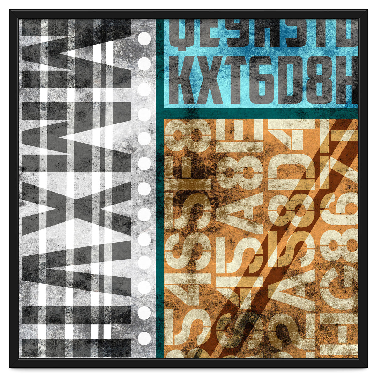 Typographic Industrial Abstract - MMXVII