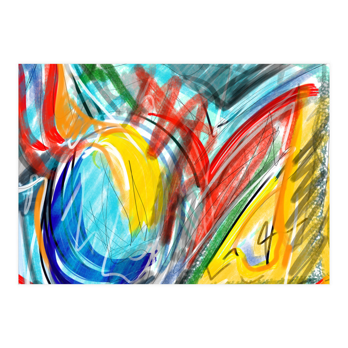 Colors And Traces (Print Only)