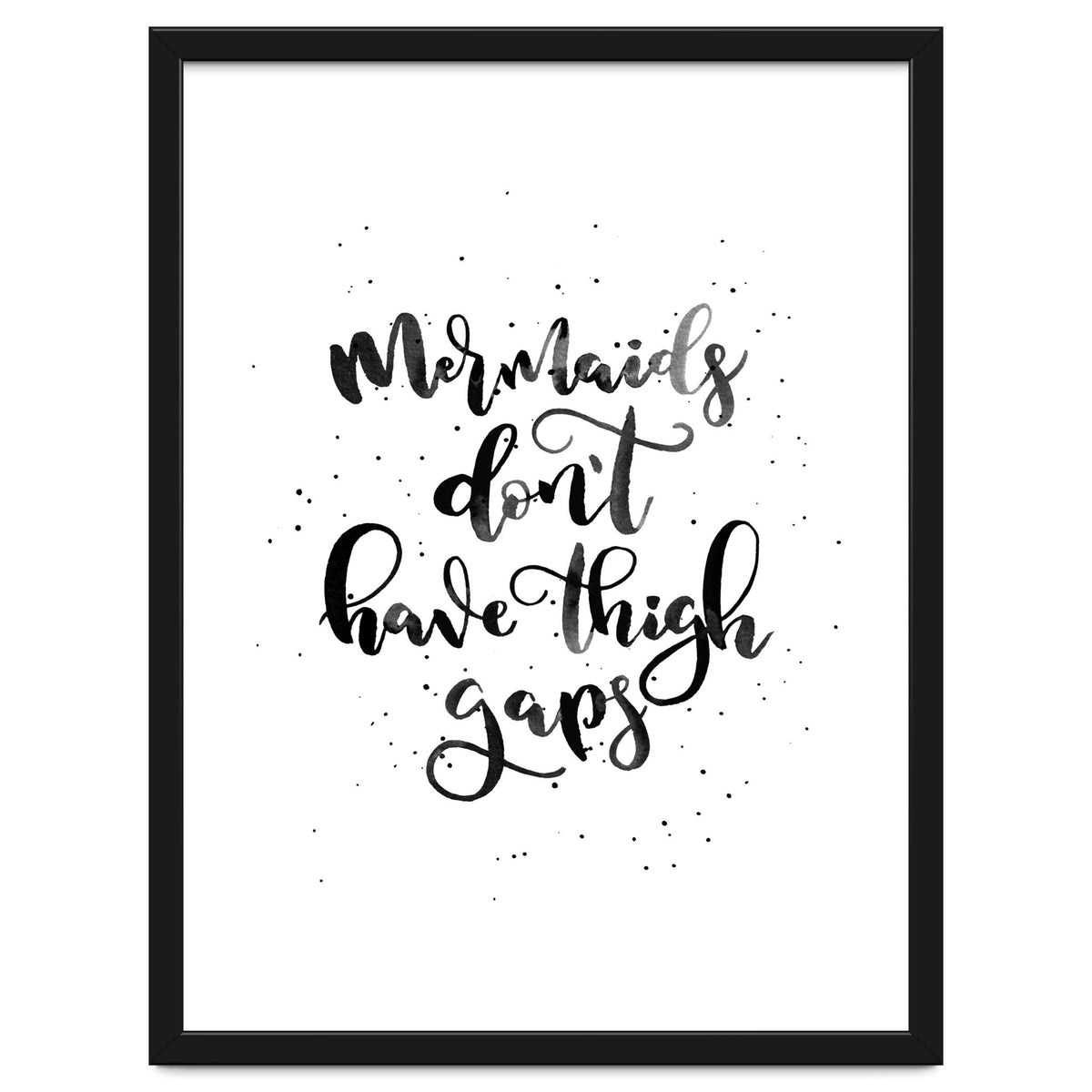 Mermaids Don't Have Thigh Gaps