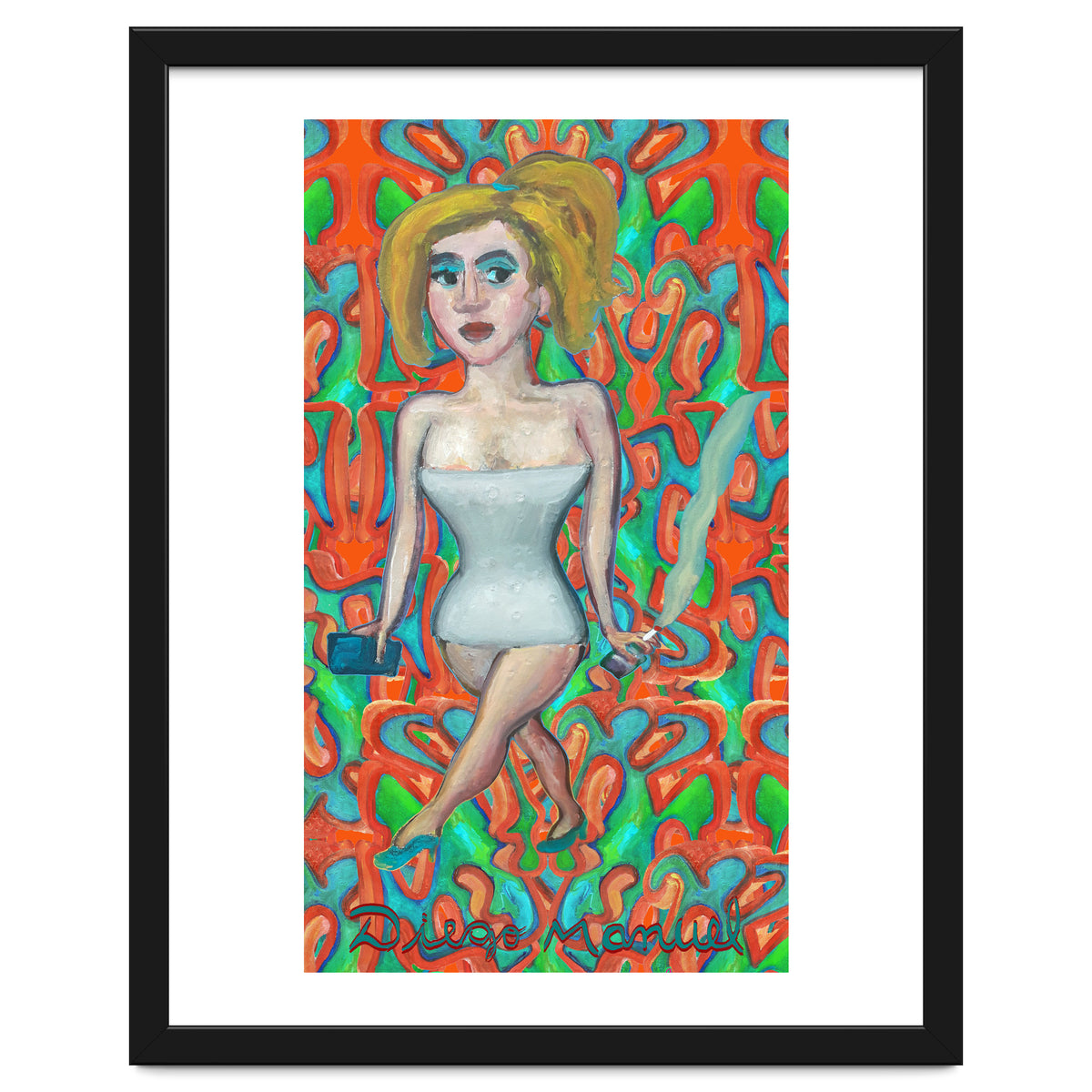 Chica Con Cigarrillo 4