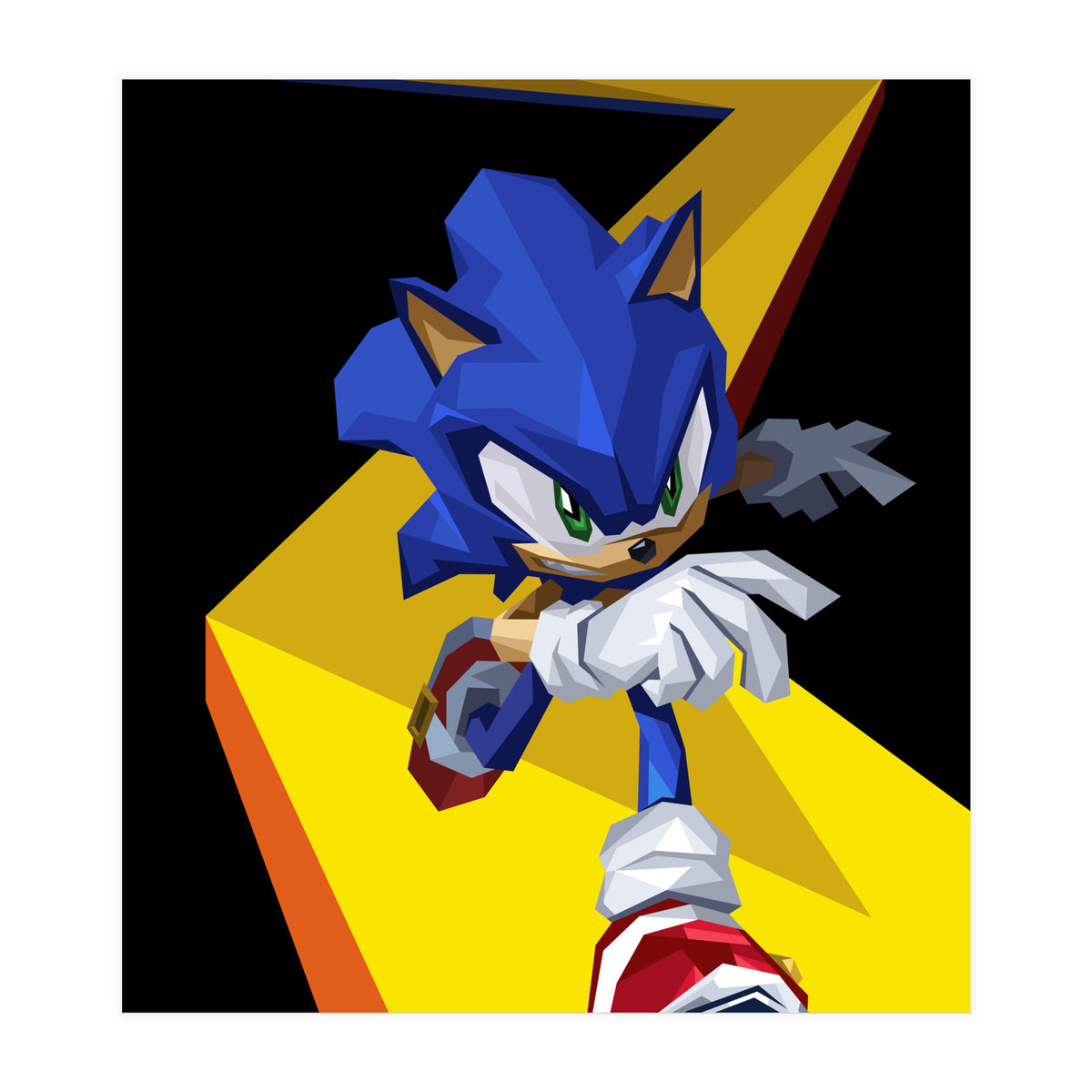 Sonic The Hedgehog (Print Only)