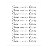 Cover Me In Kisses (Print Only) thumbnail