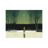 Eerie Woods Landscape (Print Only) thumbnail