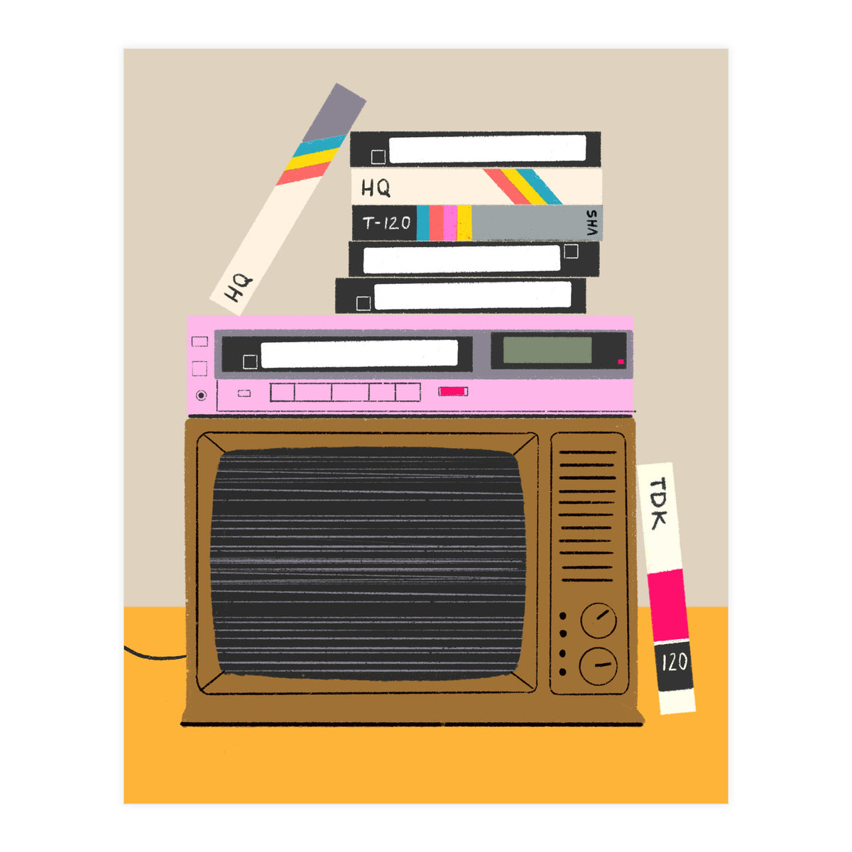 Vhs Nostalgia (Print Only)