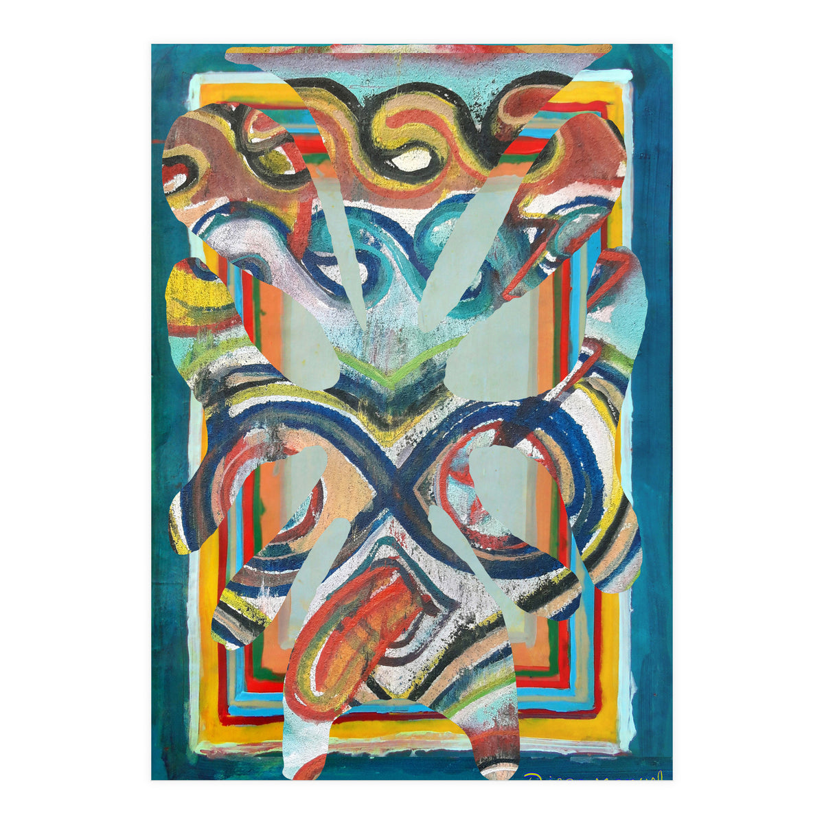 Pop Abstract 2023 Tapiz 10 (Print Only)