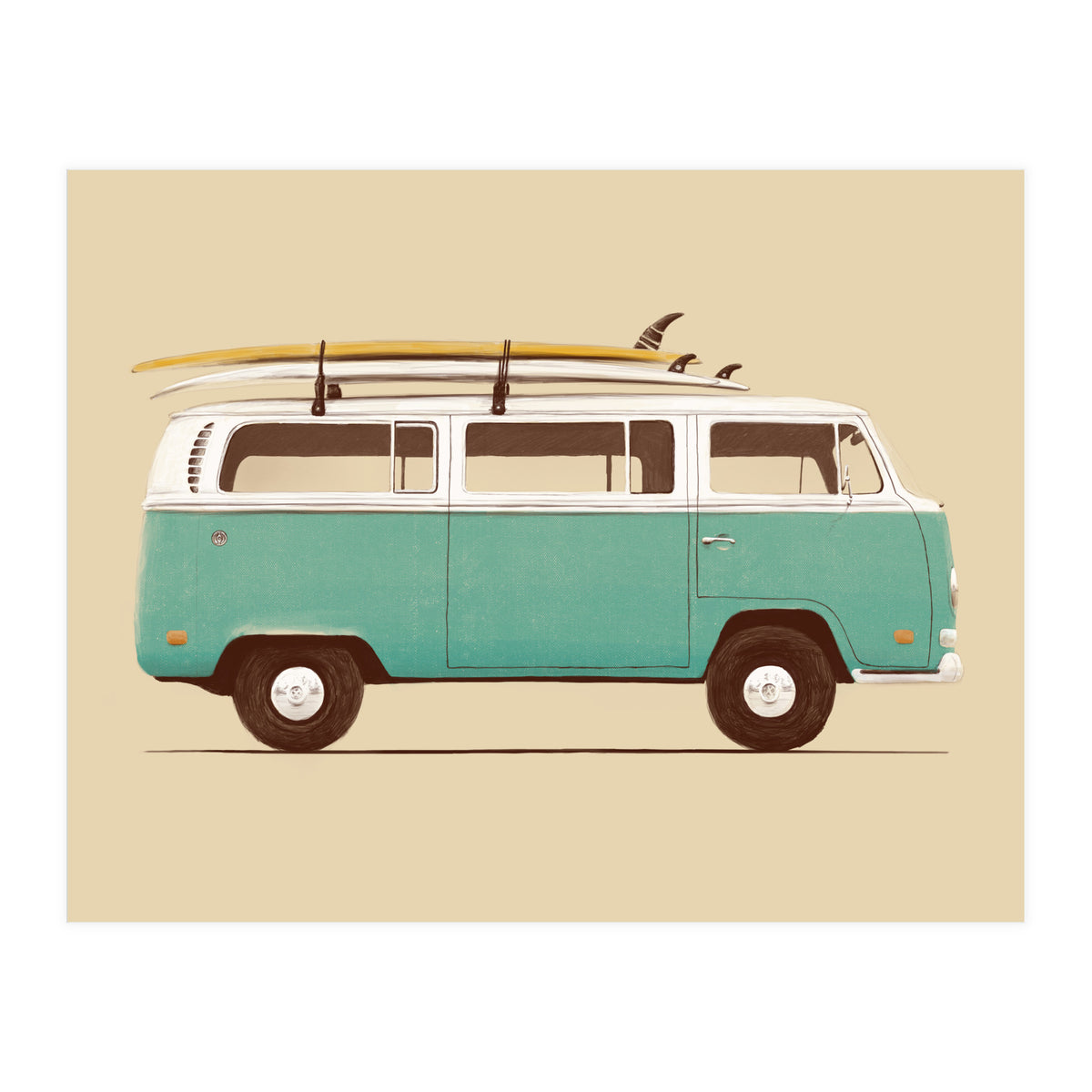 Blue Van (Print Only)