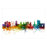 Nottingham England Skyline (Print Only) thumbnail