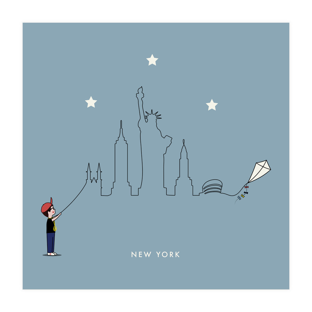 Kein Design New York Boy (Print Only)