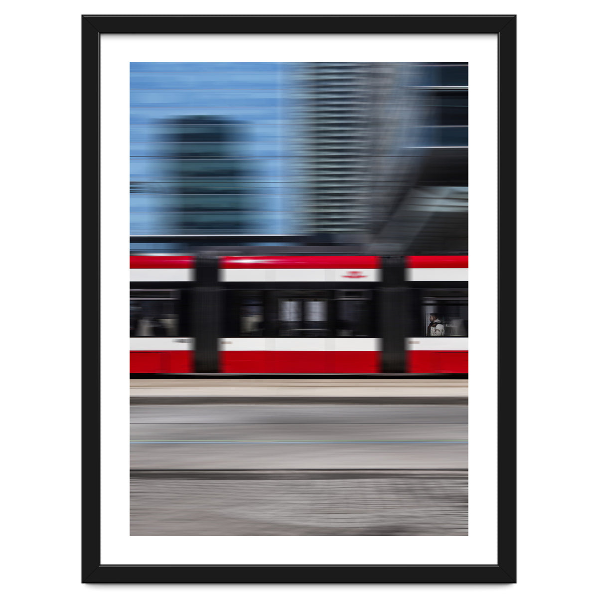 The 509 Harbourfront Streetcar Blur Version No 5