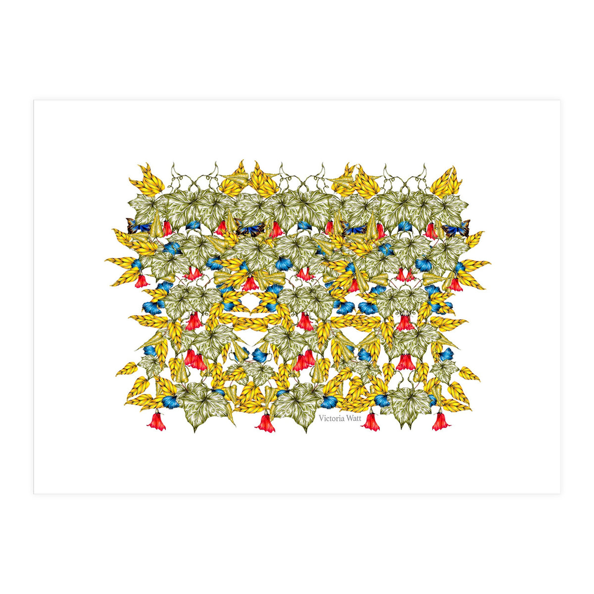 Wall Of Ivy Victoria Watt (Print Only)