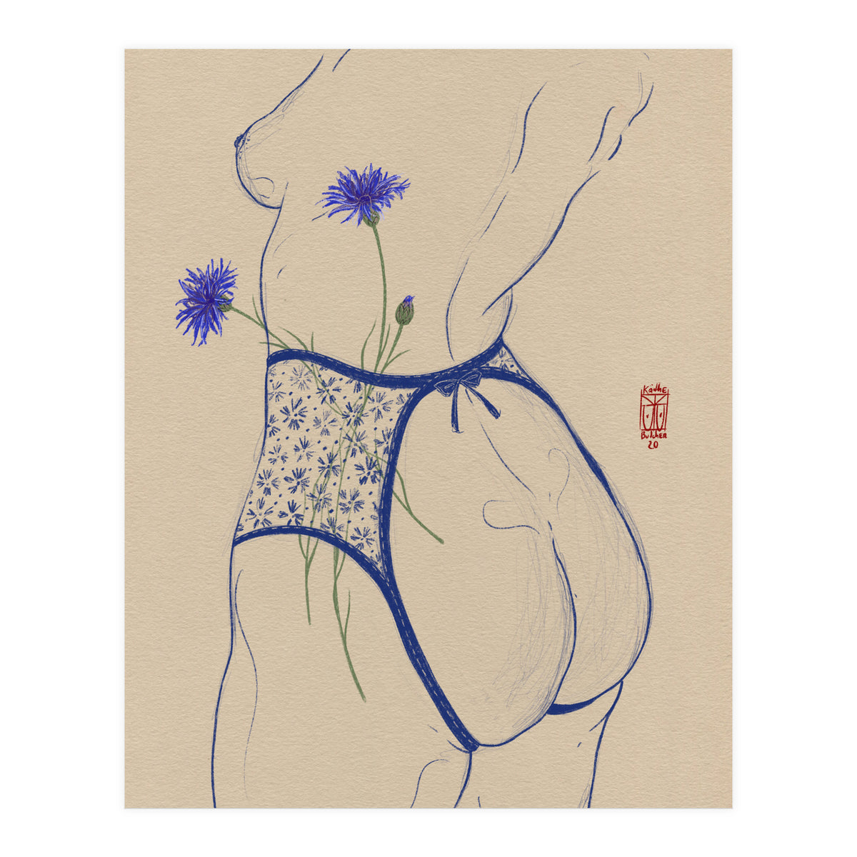 Corny Flowers  (Print Only)