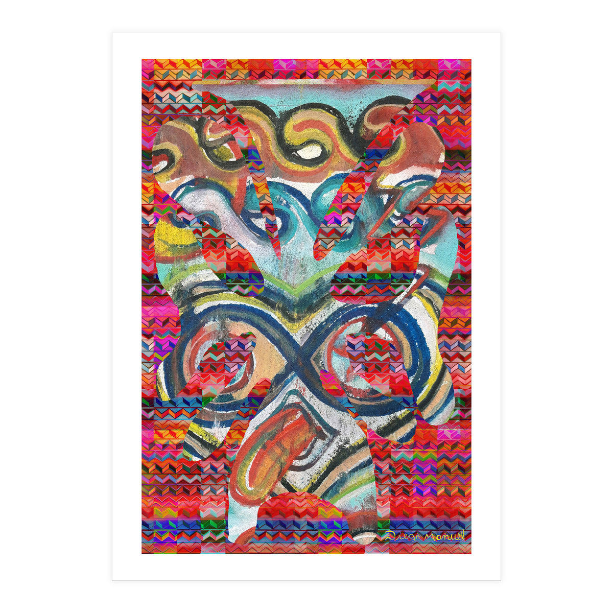 Pop Abstract 2023 Tapiz 22 (Print Only)