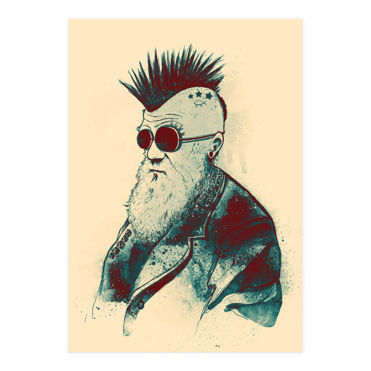 Evolution Of Carles (Print Only)