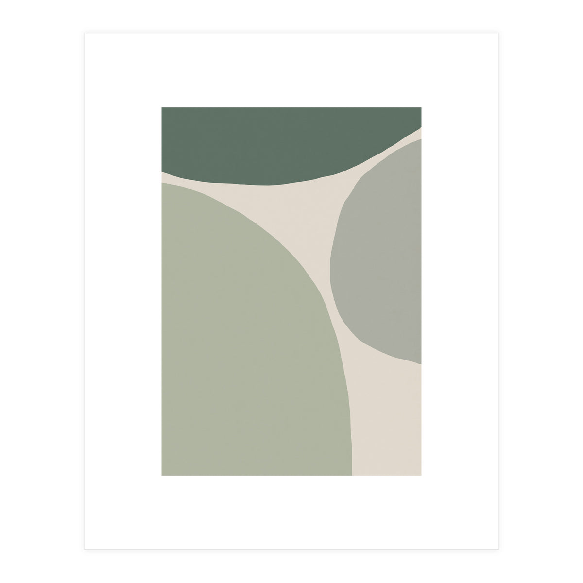 Mint Abstract (Print Only)