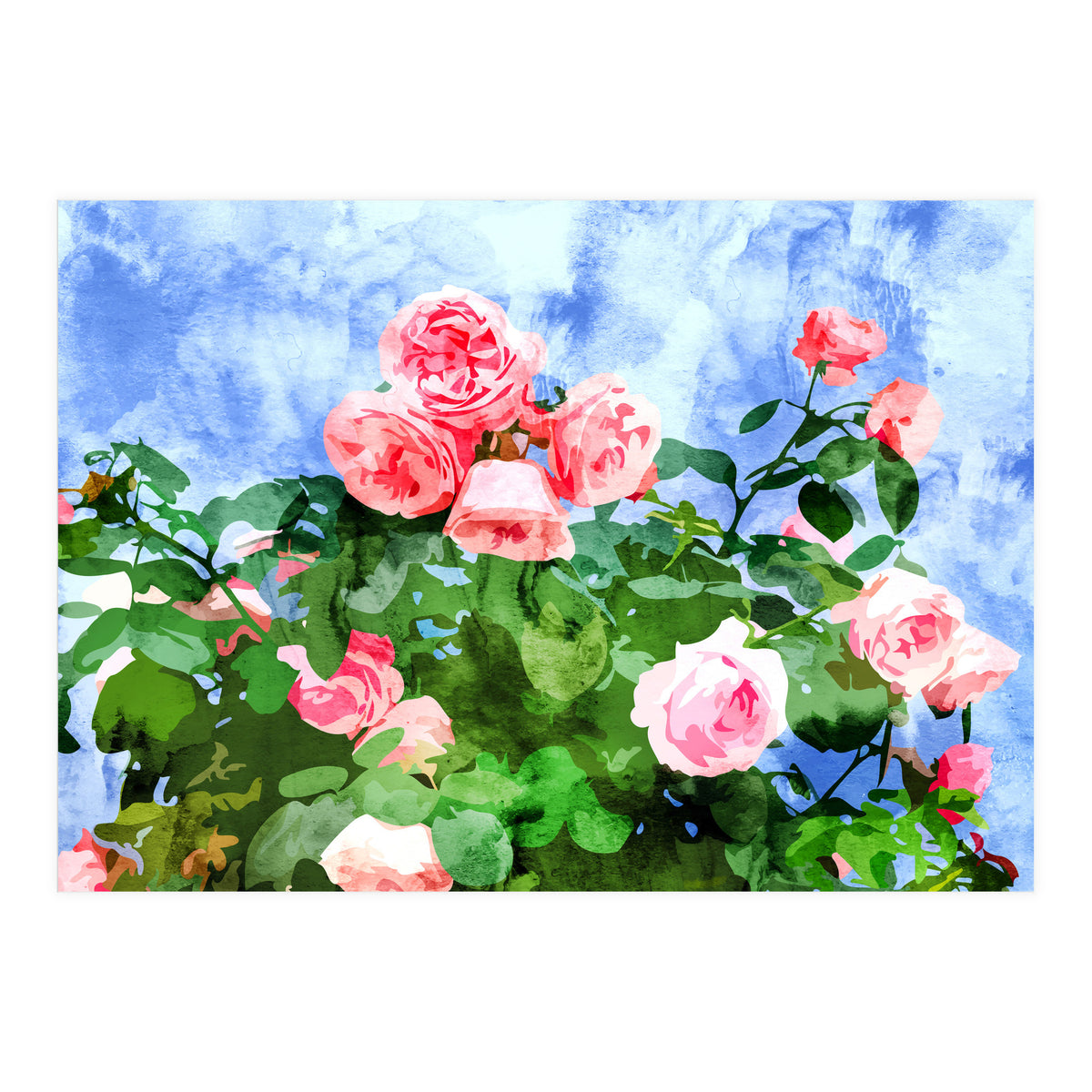 Love Planted A Rose & The Whole World Turned Sweet (Print Only)