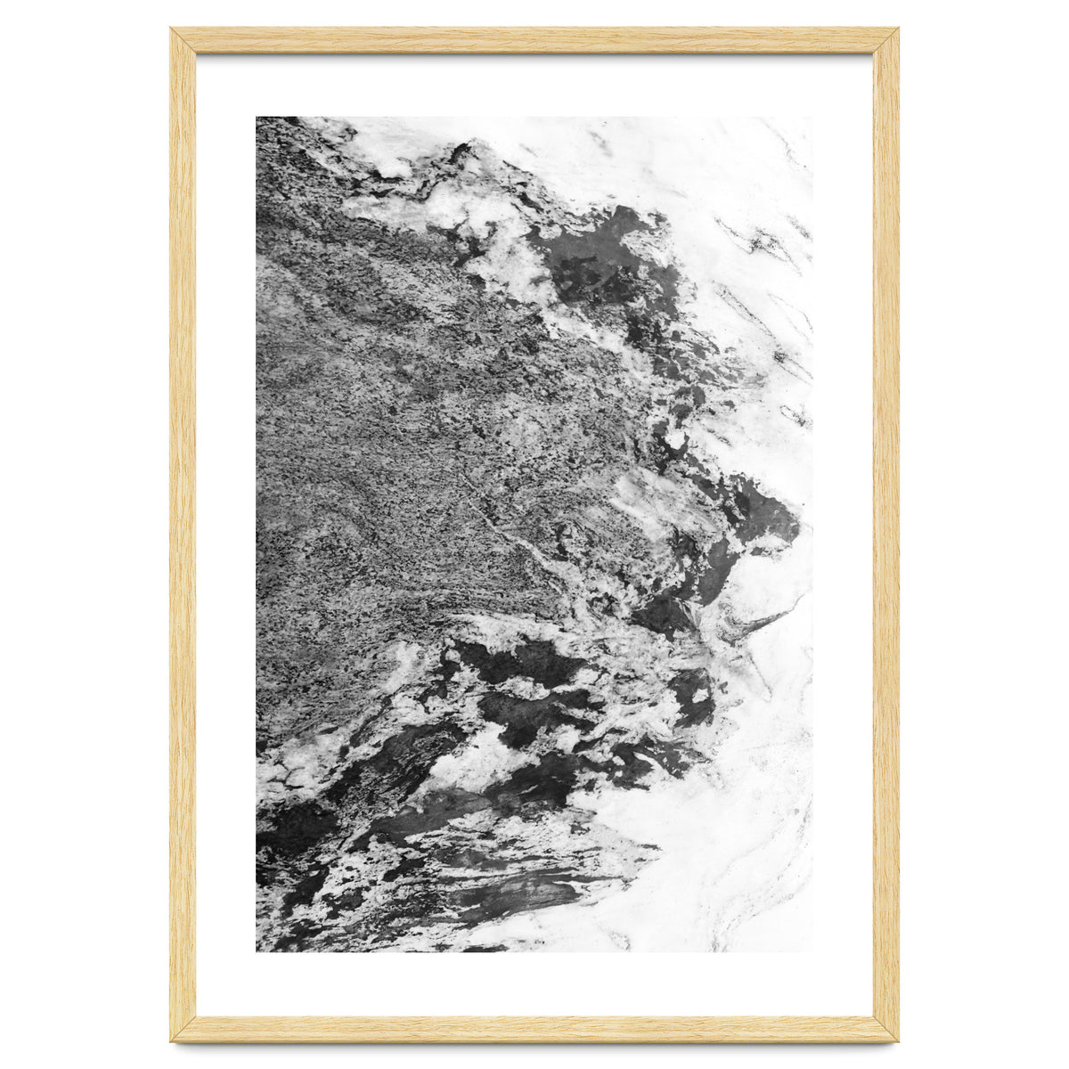 Marble Mountain Black and White I