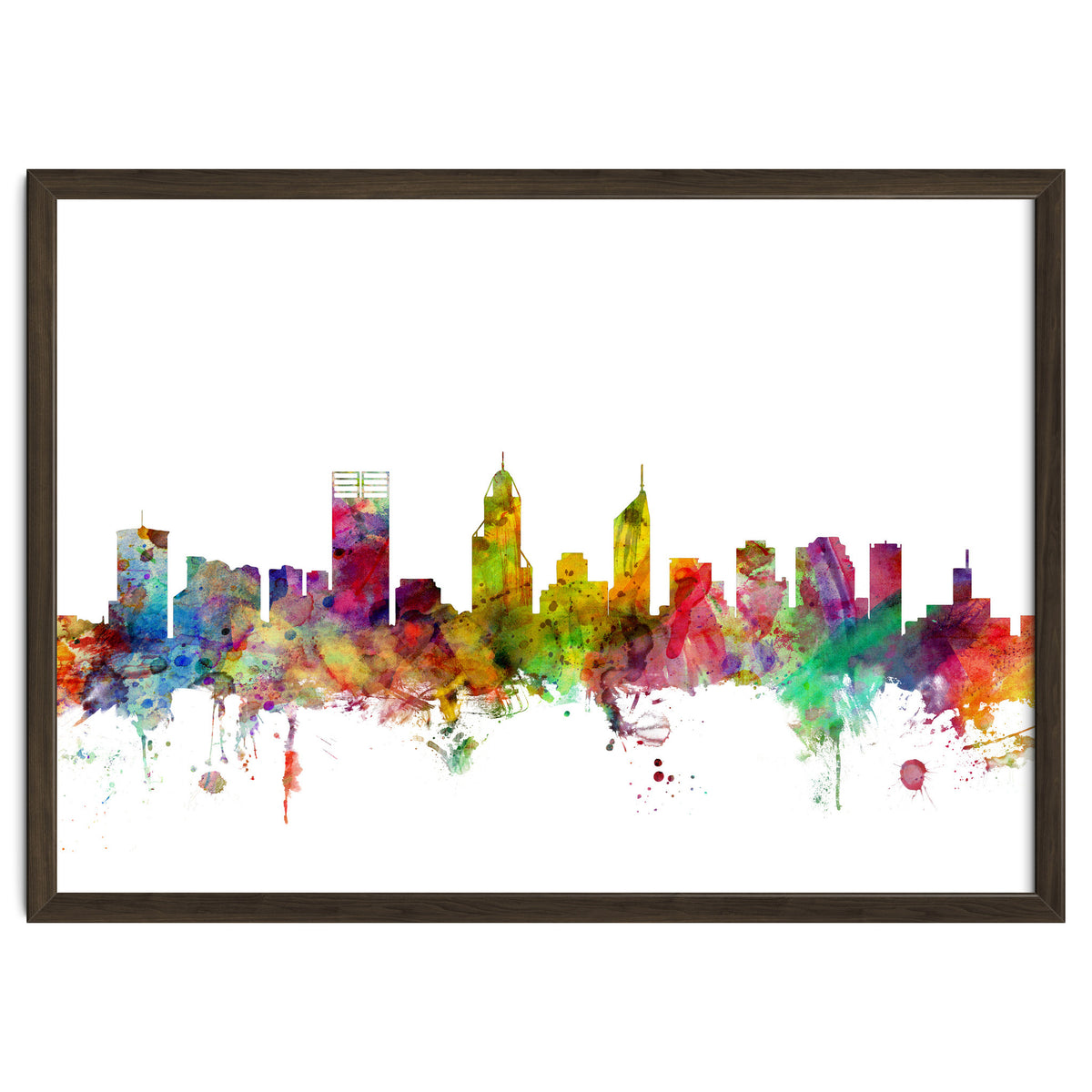 Perth Australia Skyline