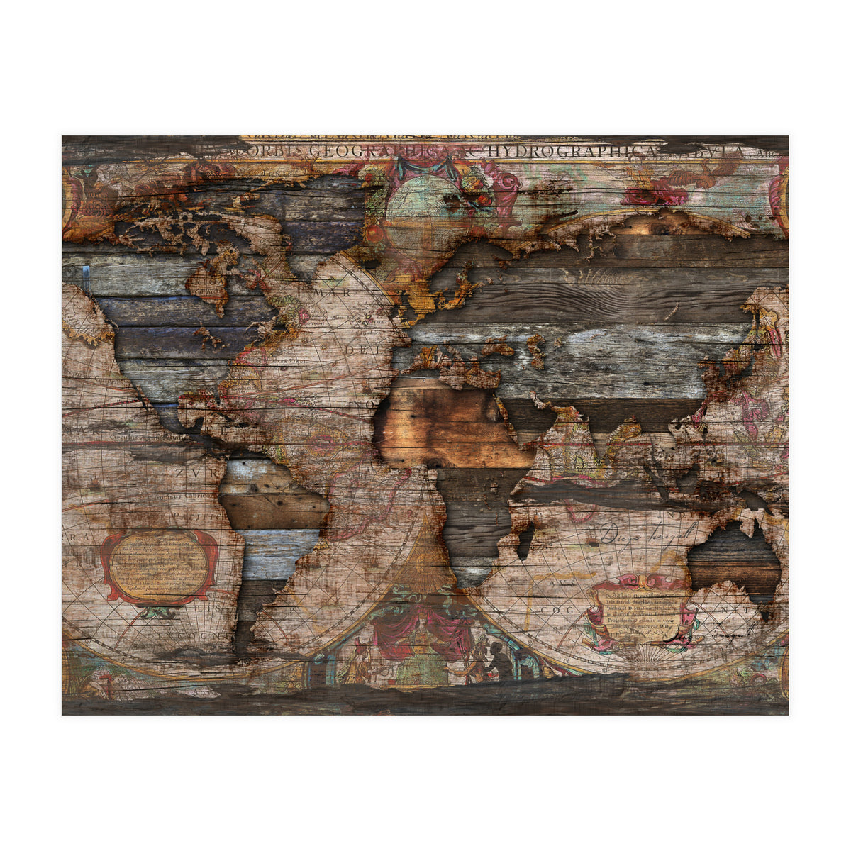 Reclaimed Map (Print Only)