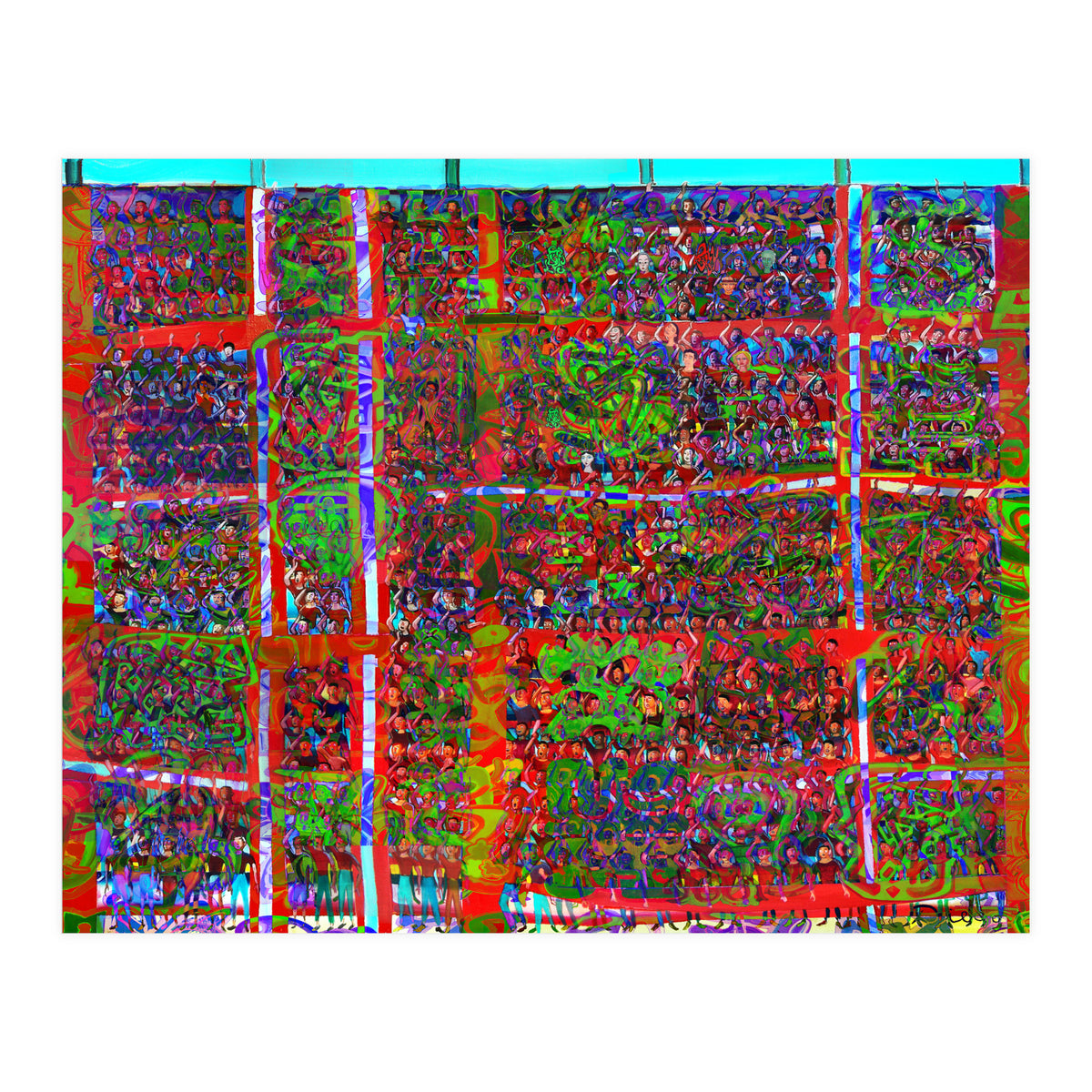 Gran Hinchada Roja 16 (Print Only)