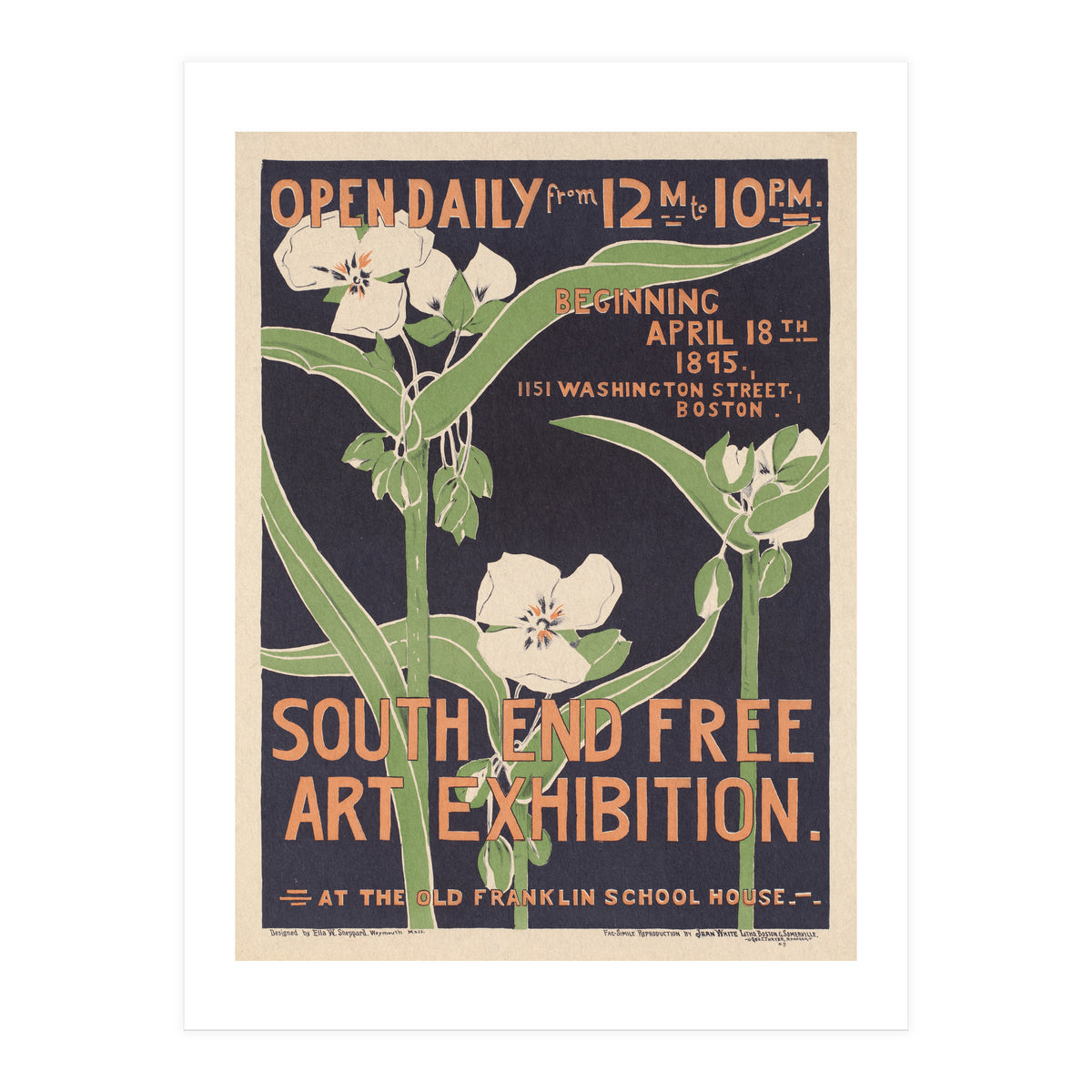 South End Art Exhibition (Print Only)